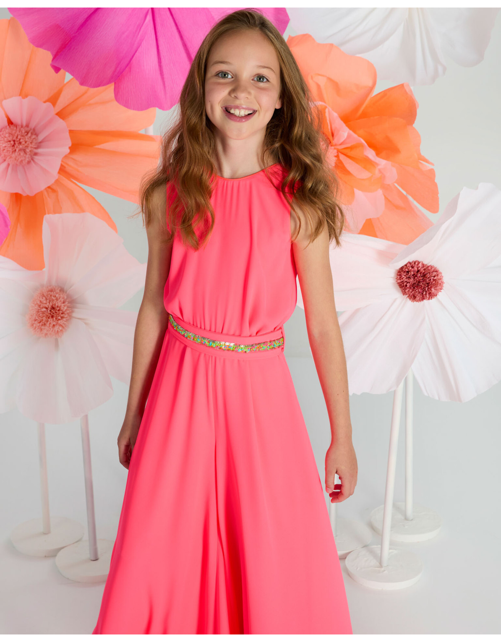 Blue Bay jumpsuit Zoe neon pink