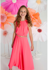 Blue Bay jumpsuit Zoe neon pink