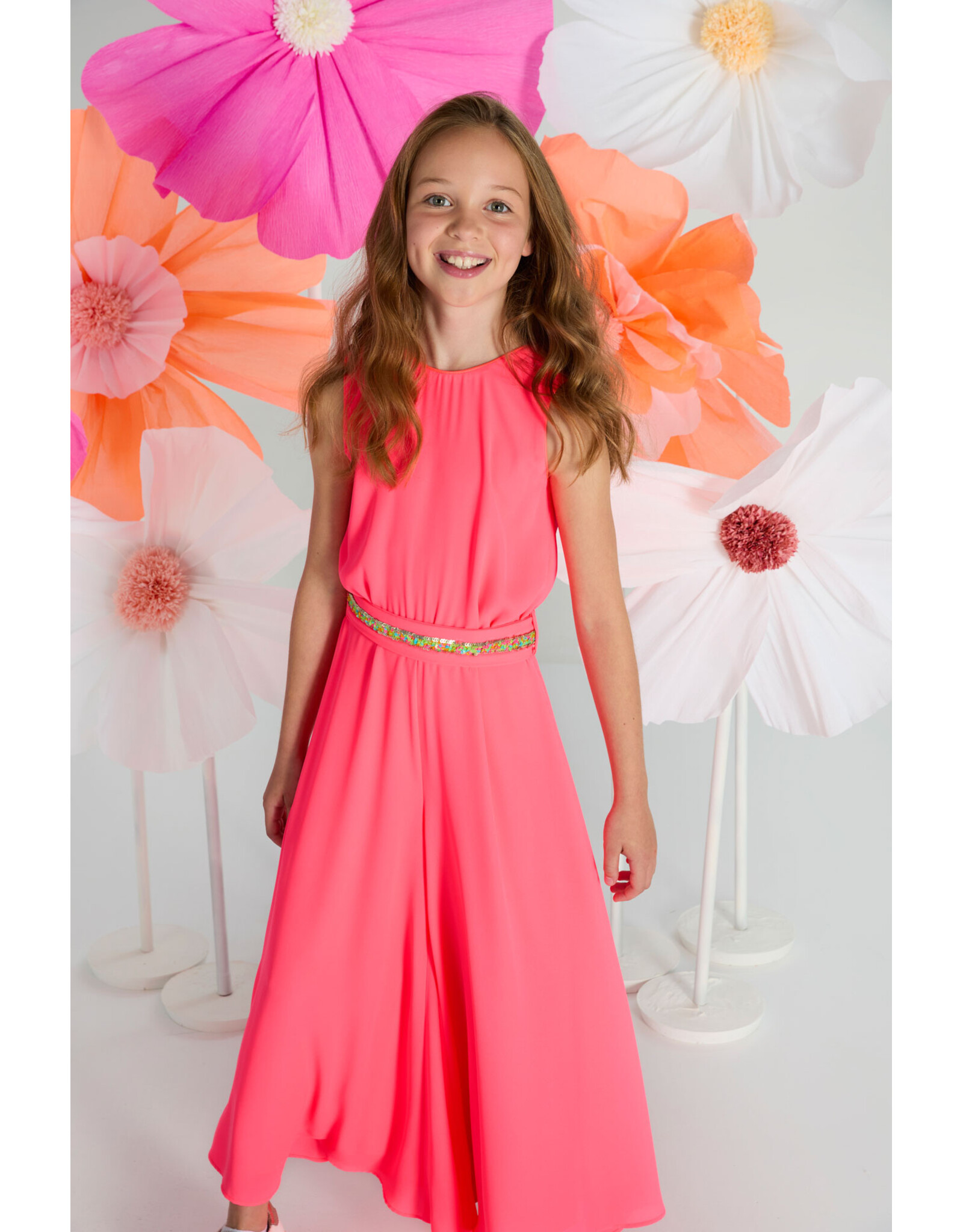 Blue Bay jumpsuit Zoe neon pink