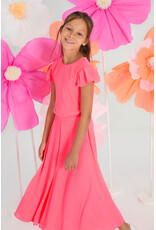 Blue Bay broek Tess neon pink