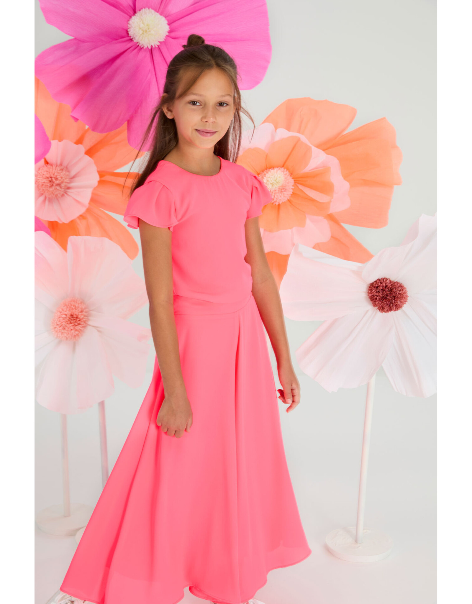 Blue Bay broek Tess neon pink