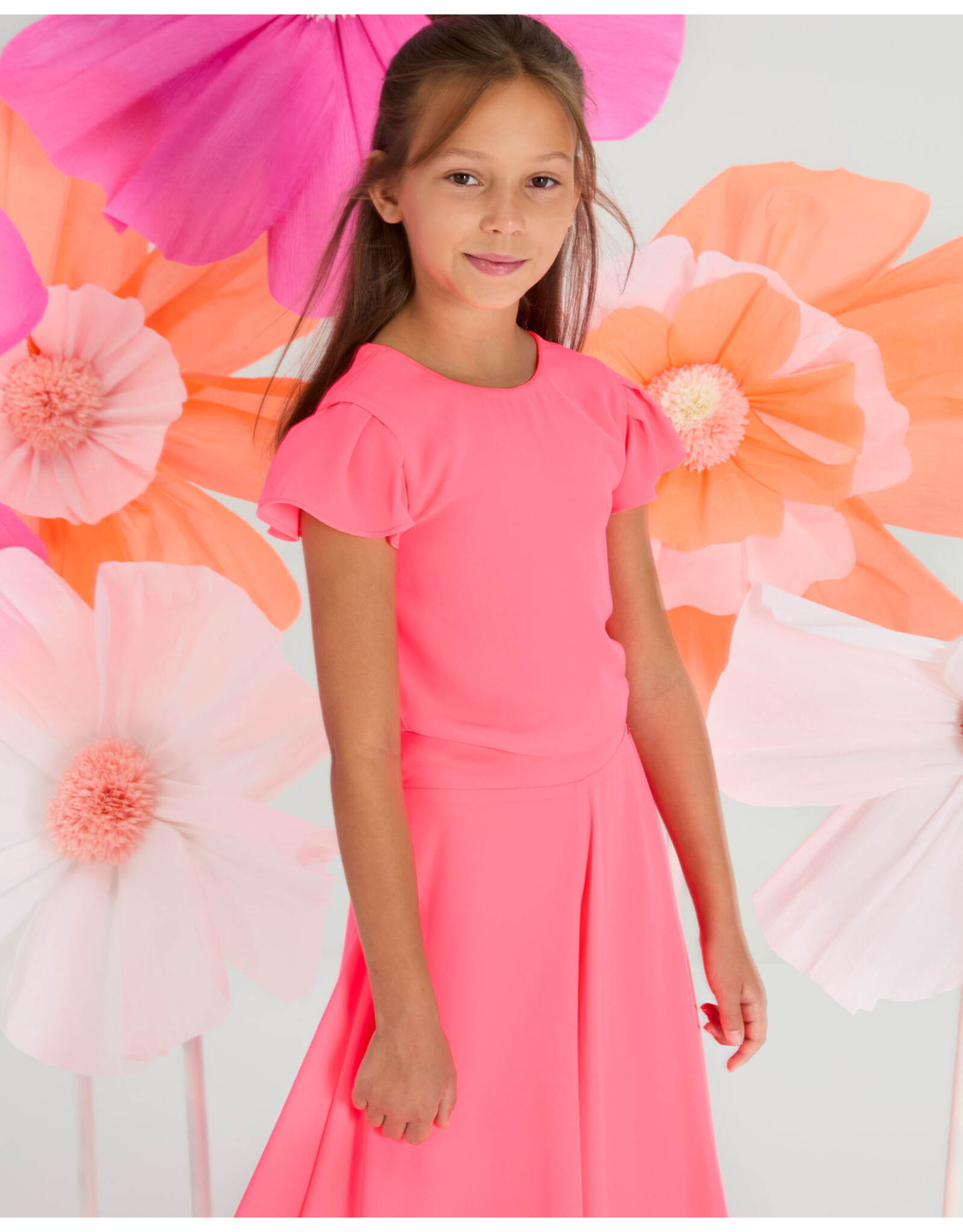 Blue Bay broek Tess neon pink