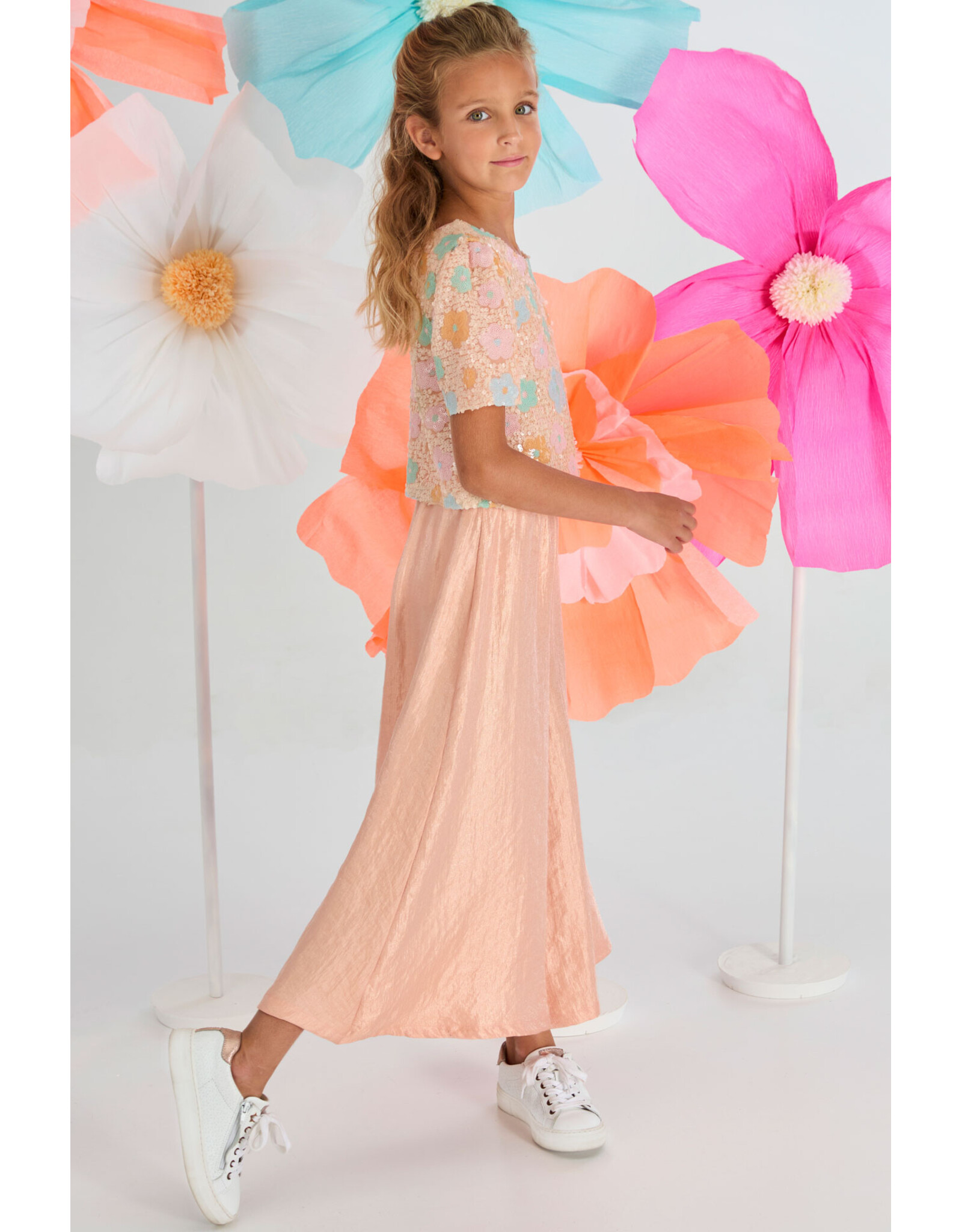 Blue Bay broek Tanja abricot