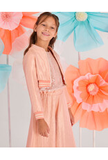 Blue Bay top Wilma abricot