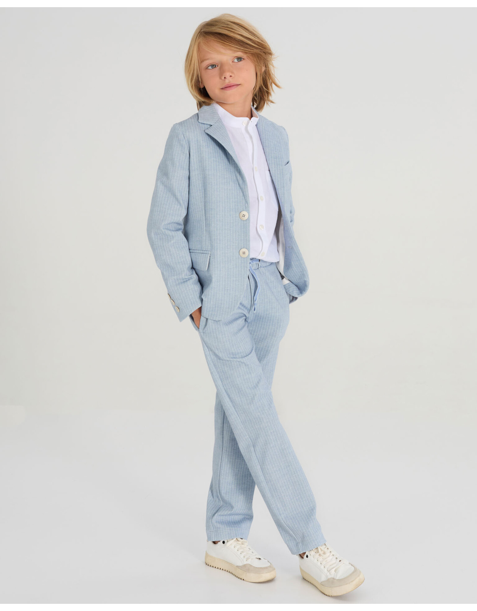 Blue Bay broek Marc stripes blue