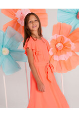 Blue Bay jumpsuit Zita neon oranje