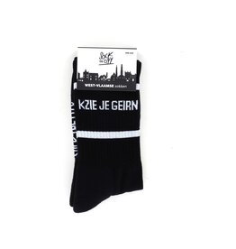 sock the city sportkousen KZIE JE GEIRN zwart