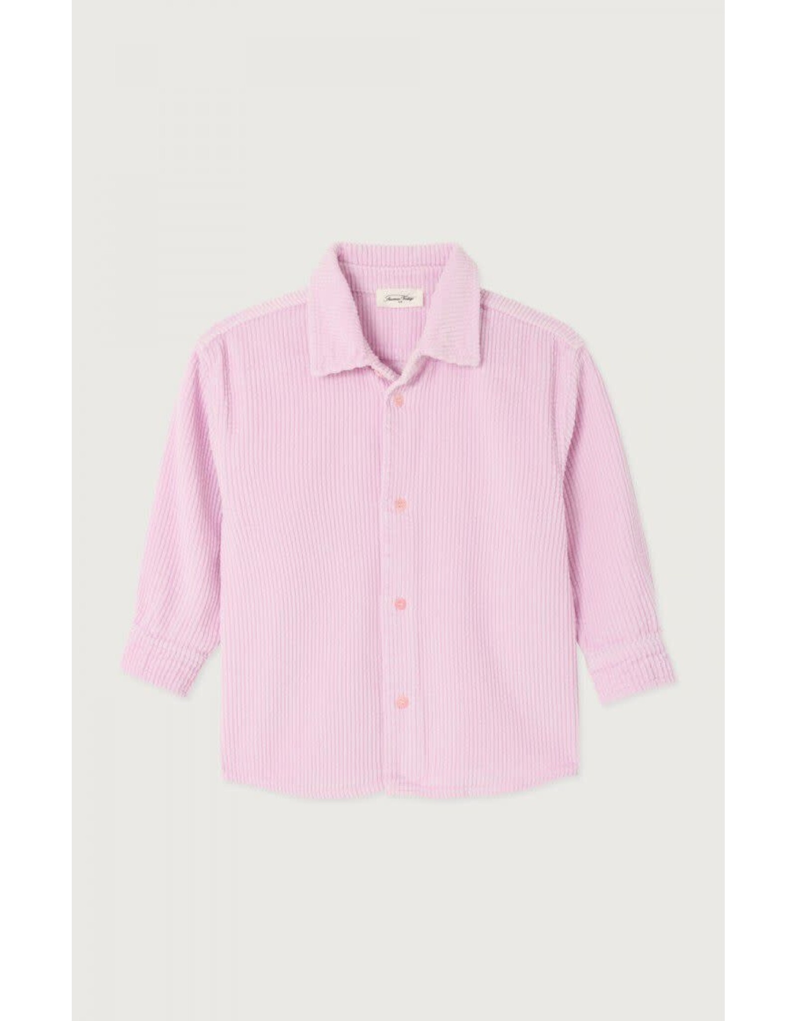 American Vintage chemise padow rib dragee vintage