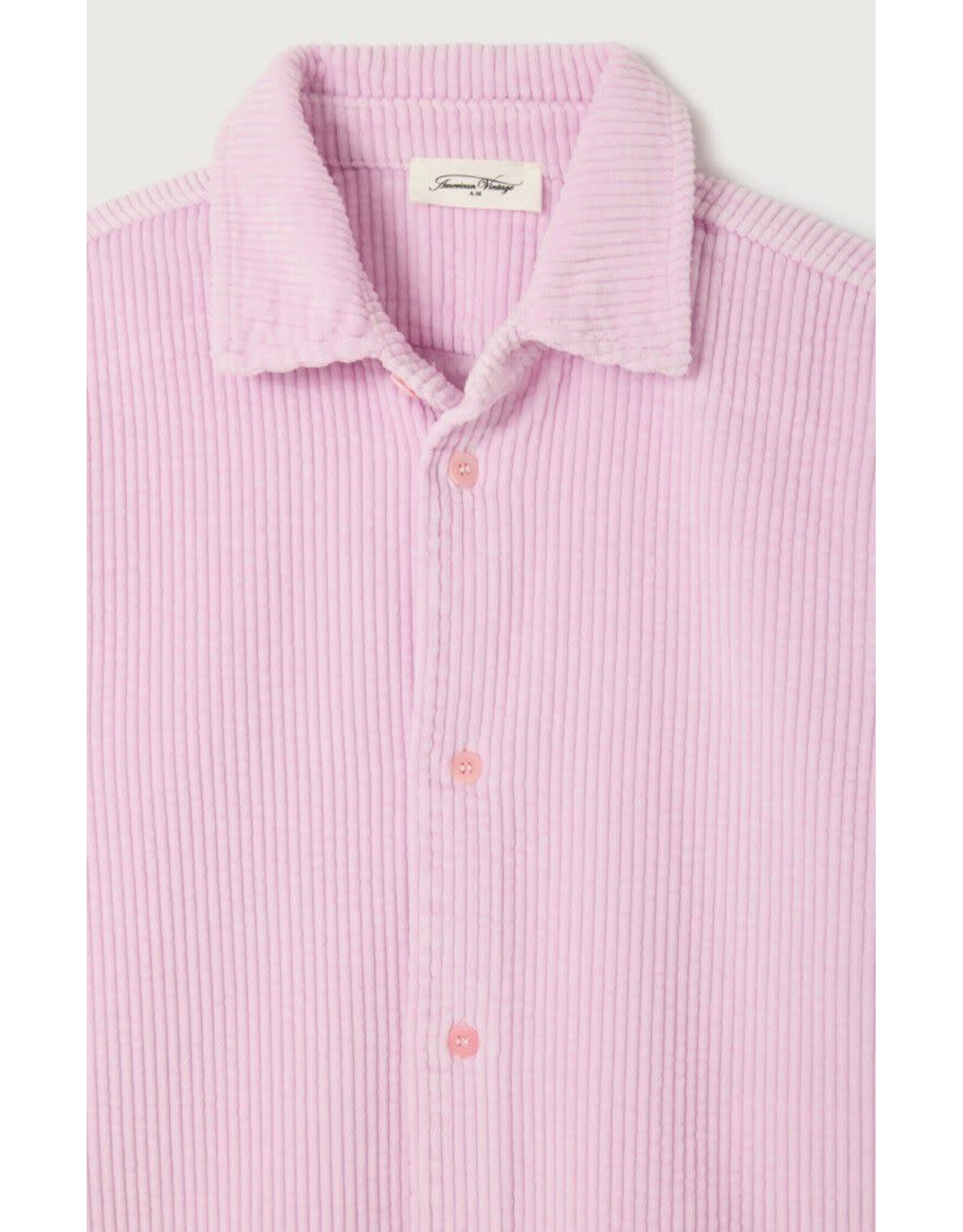 American Vintage chemise padow rib dragee vintage