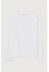 American Vintage t-shirt sonoma wit lange mouw