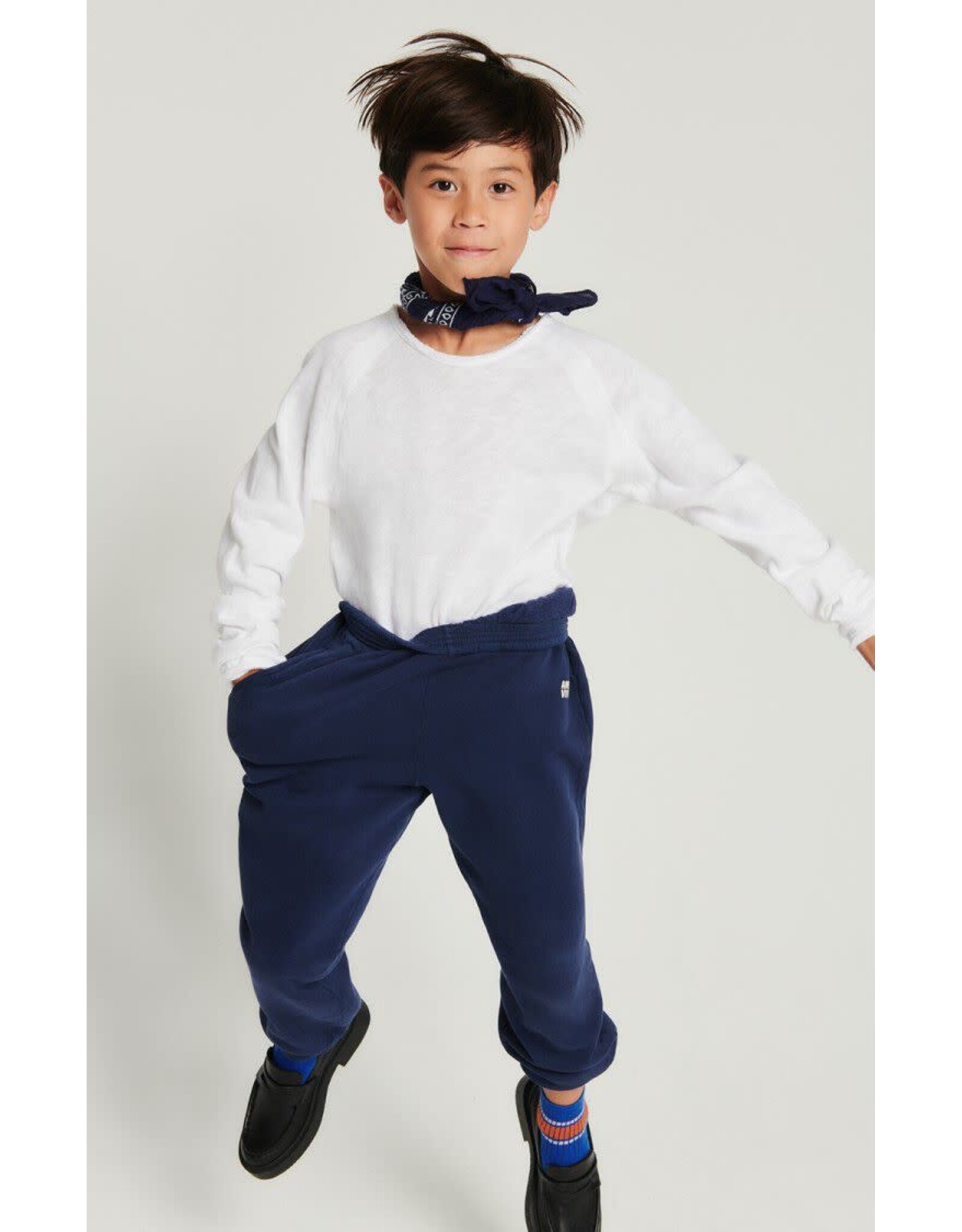 American Vintage t-shirt sonoma wit lange mouw