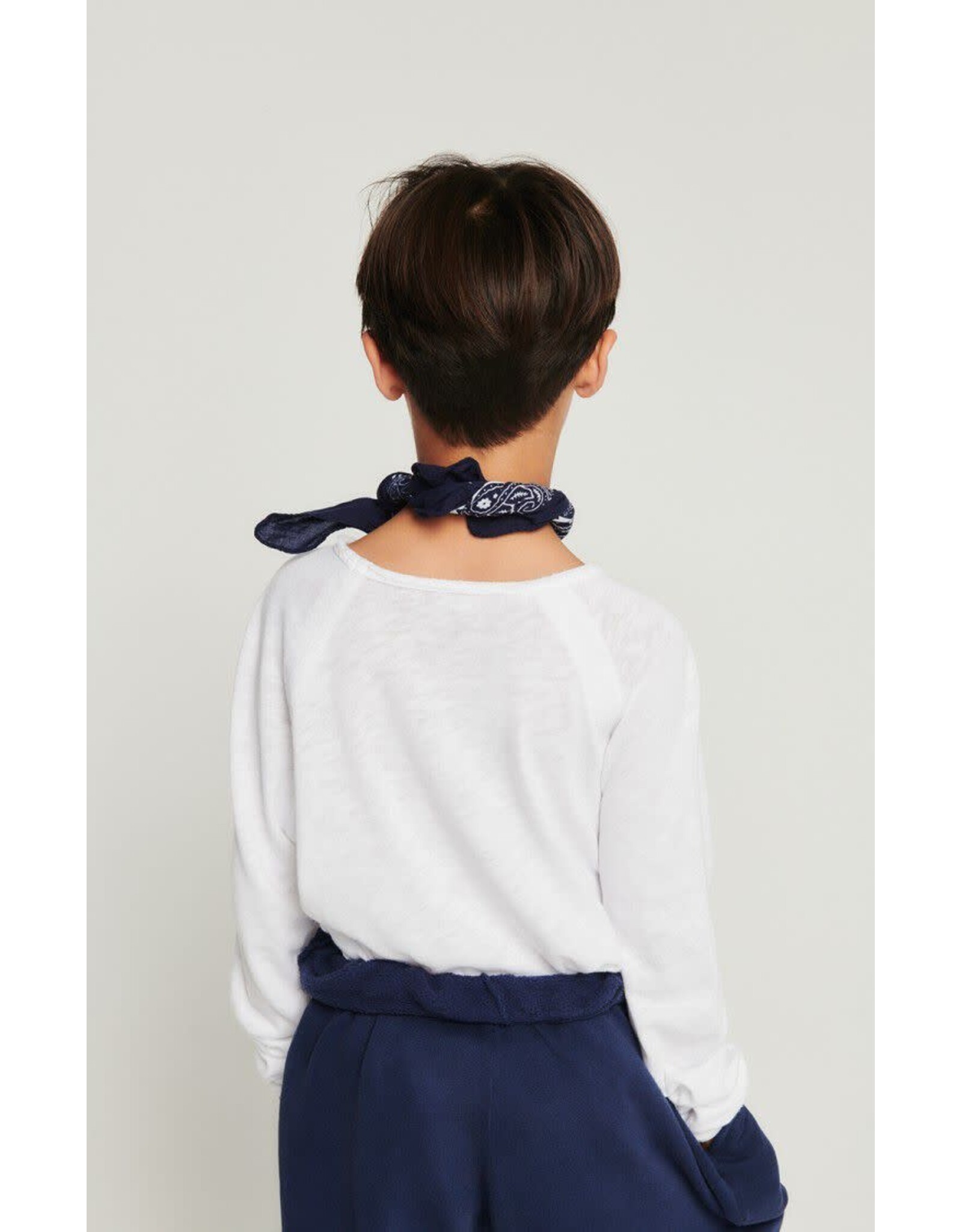 American Vintage t-shirt sonoma wit lange mouw