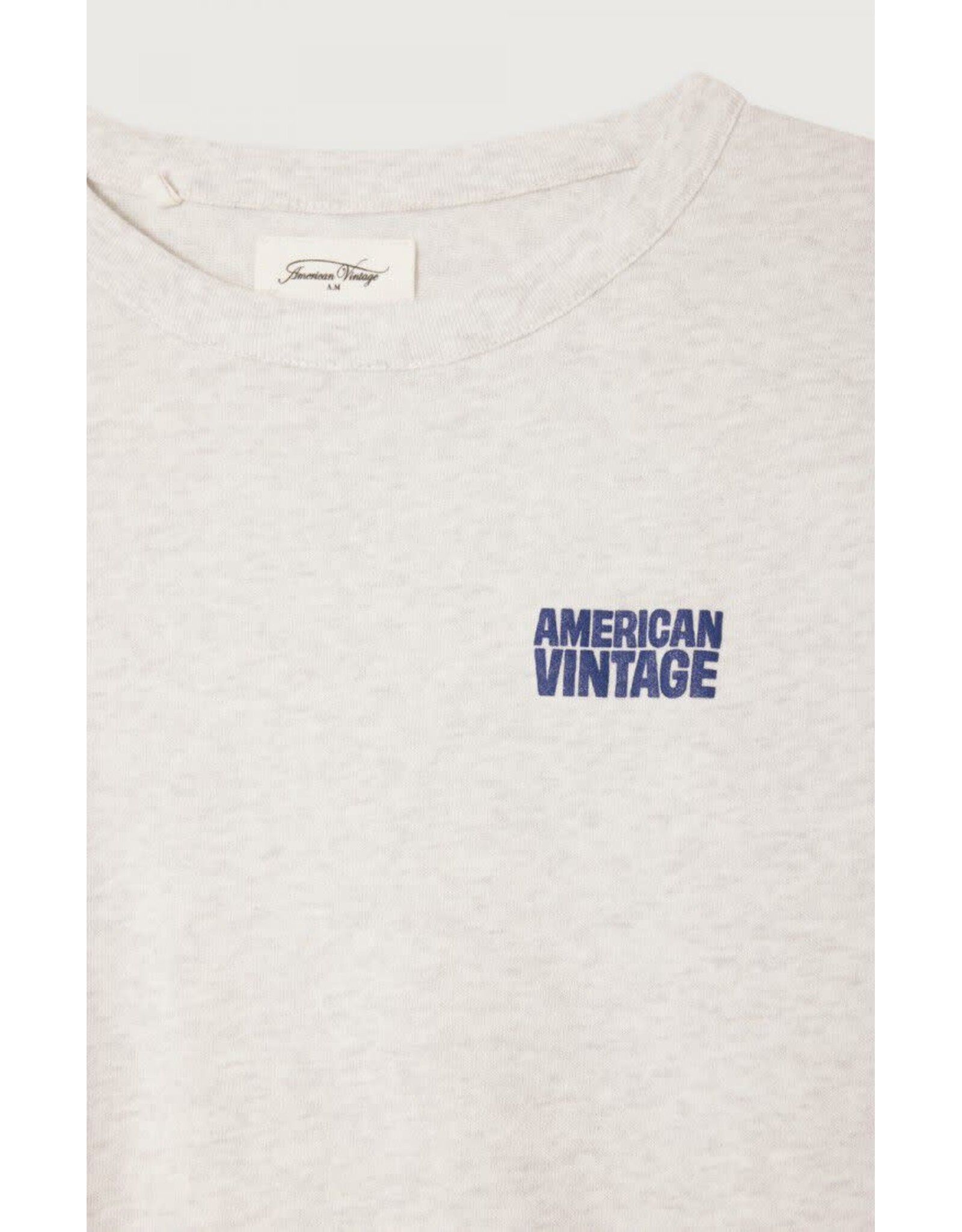 American Vintage t-shirt ykobow arctique chine melange
