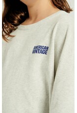 American Vintage t-shirt ykobow arctique chine melange