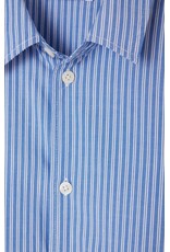 American Vintage hemd zatybay gestreept blauw wit