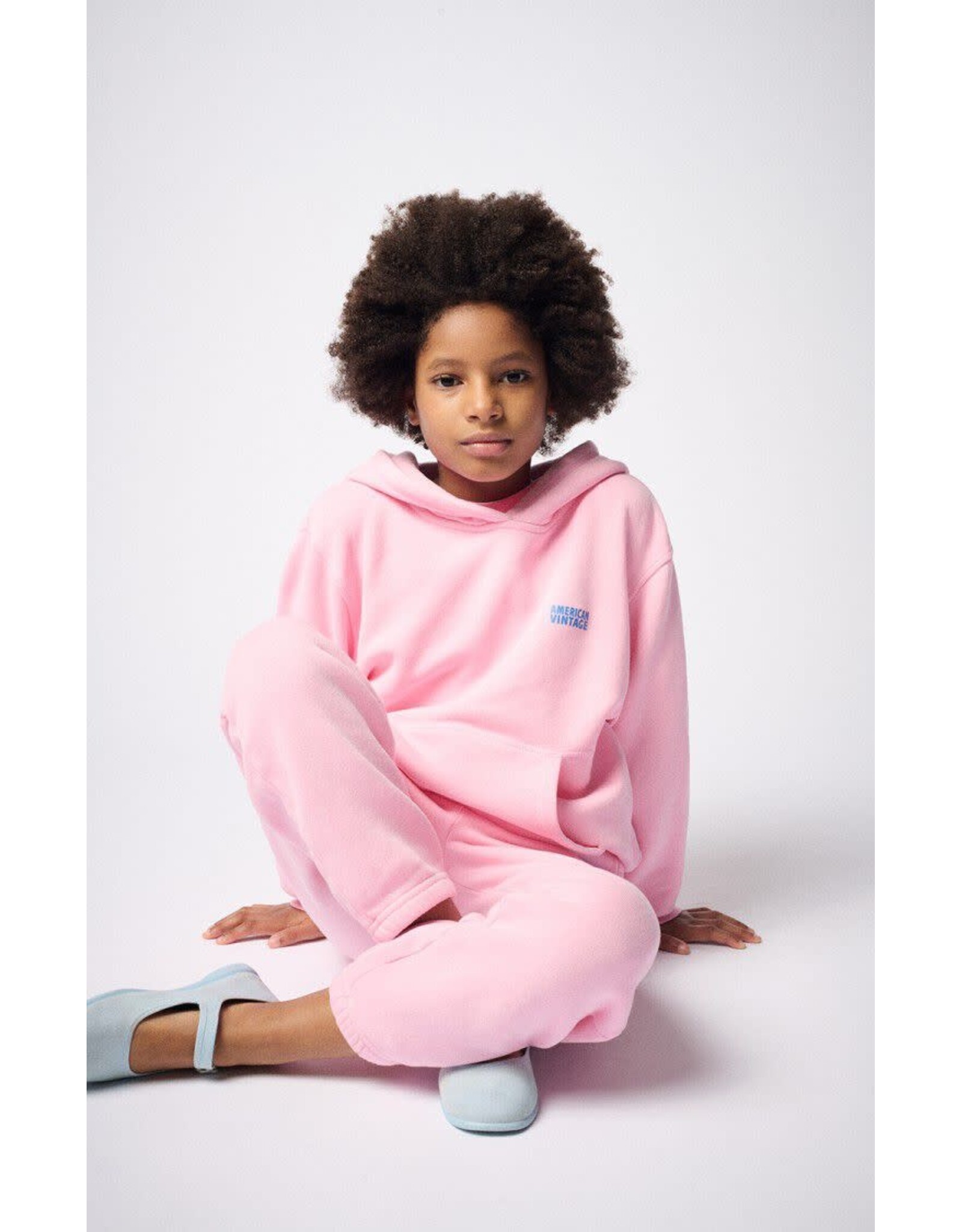 American Vintage hoodie izubird barbe a papa vintage