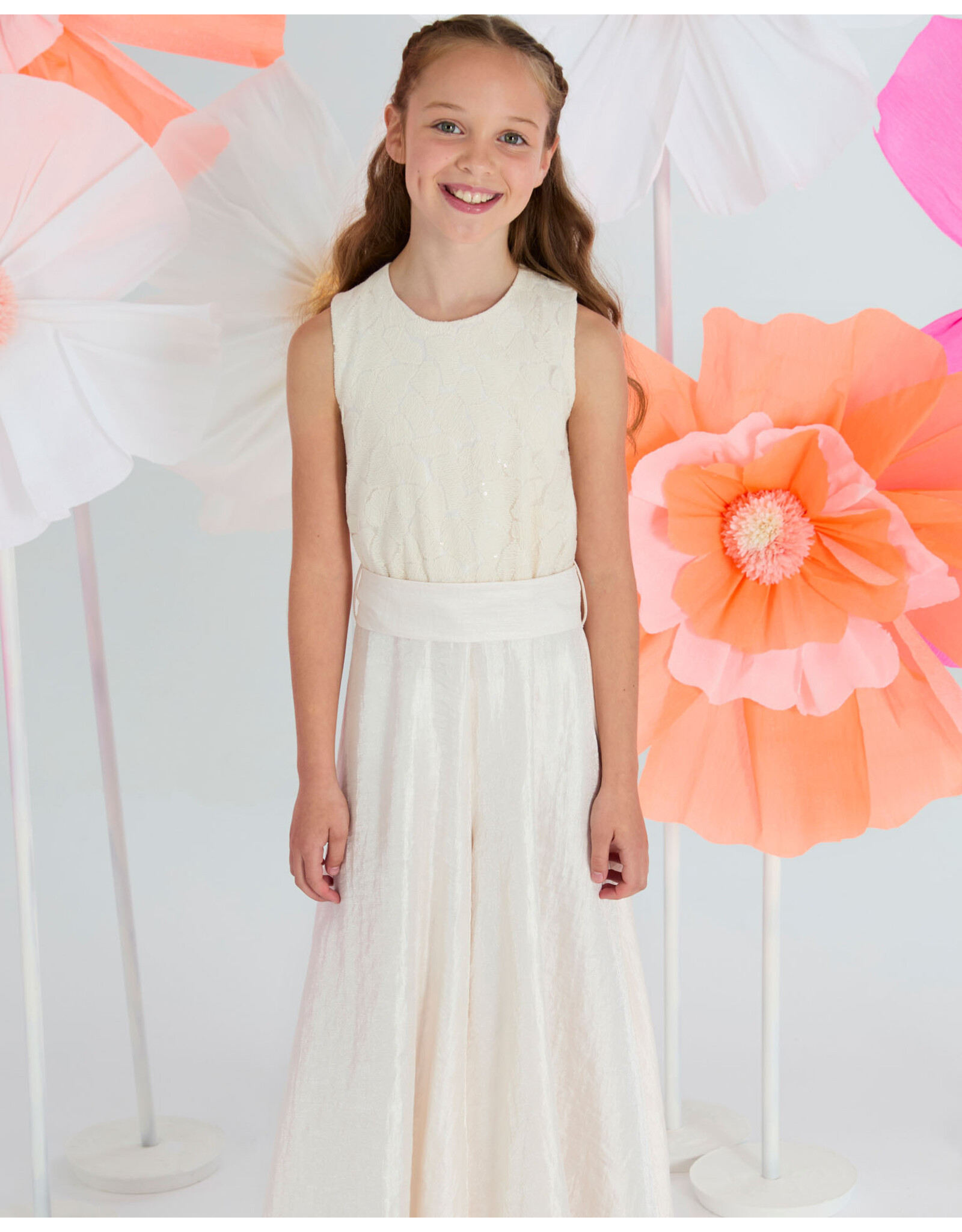 Blue Bay jumpsuit Zara goud