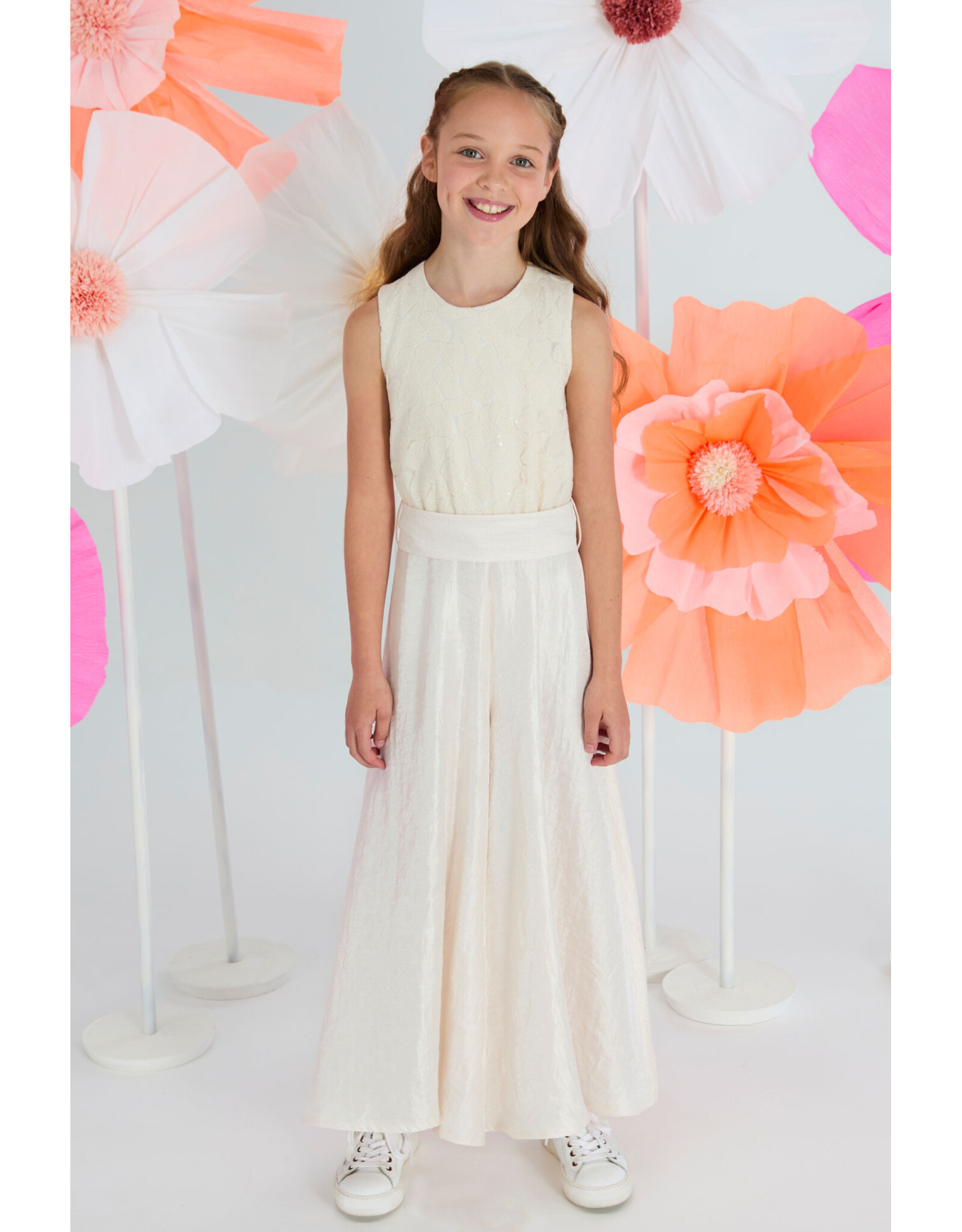 Blue Bay jumpsuit Zara goud