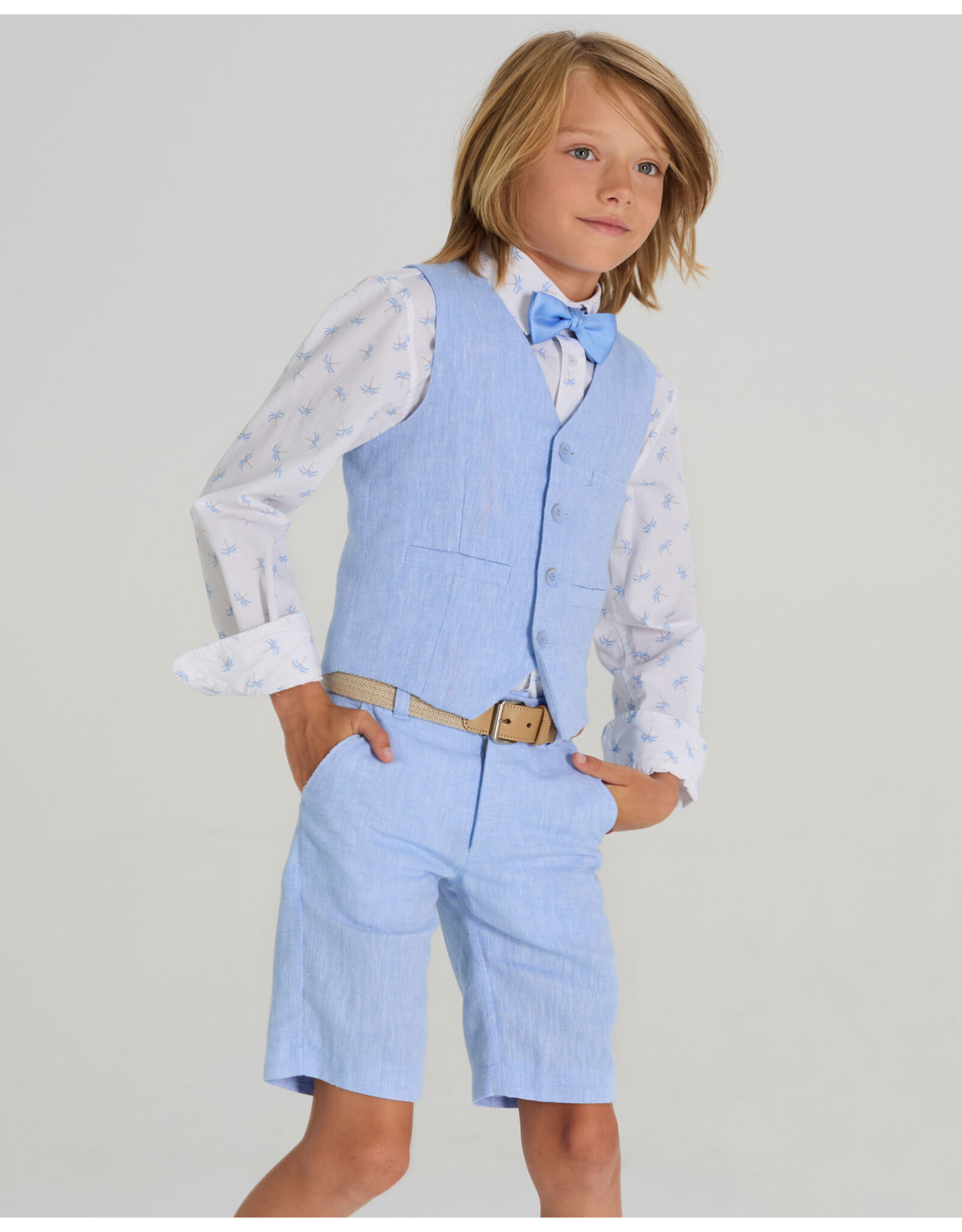 Blue Bay blauwe gilet Hans