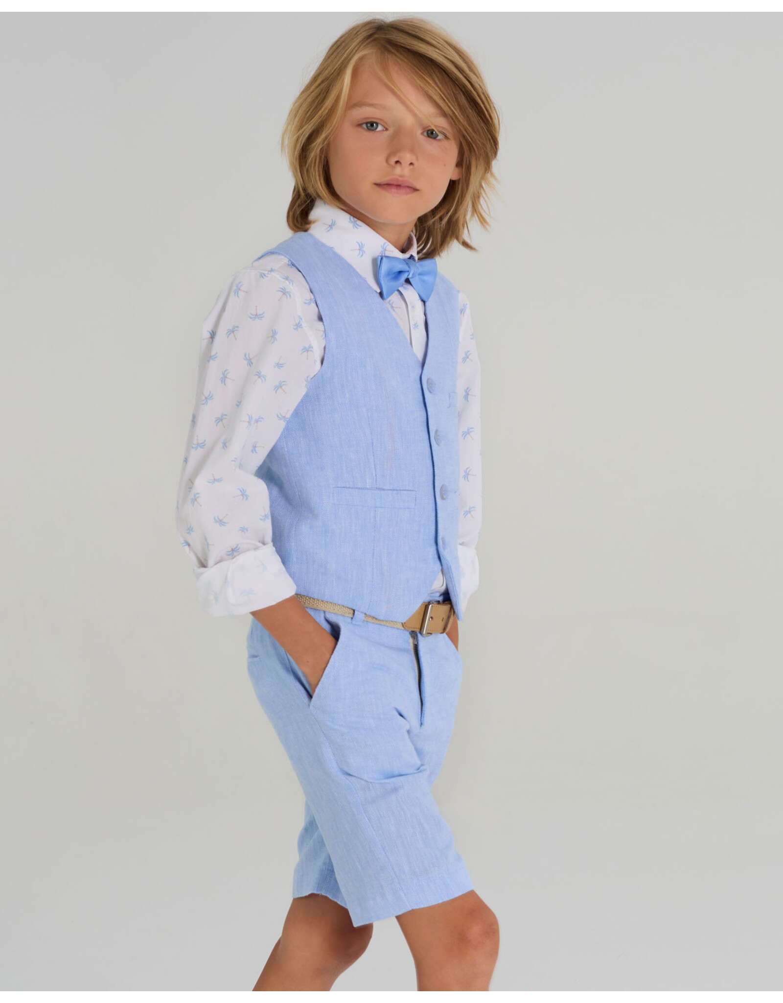 Blue Bay blauwe gilet Hans