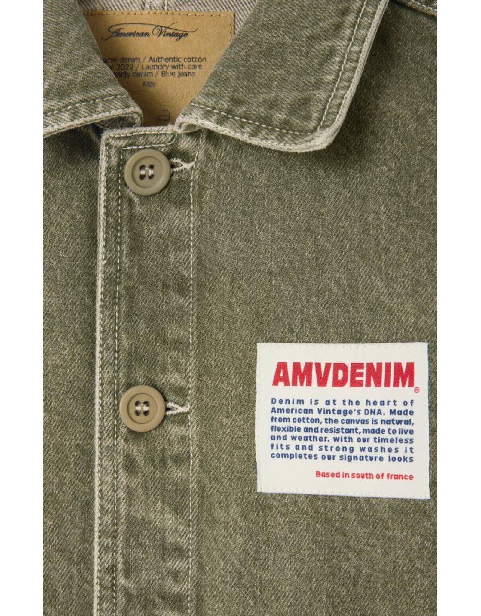 American Vintage vest uzatown olive