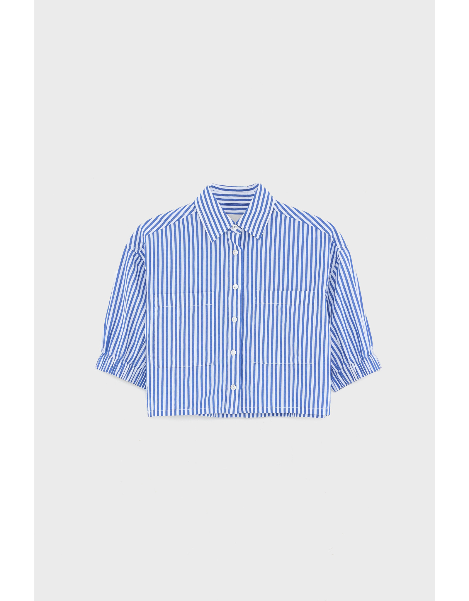 Bellerose blouse Higgle wit blauw gestreept