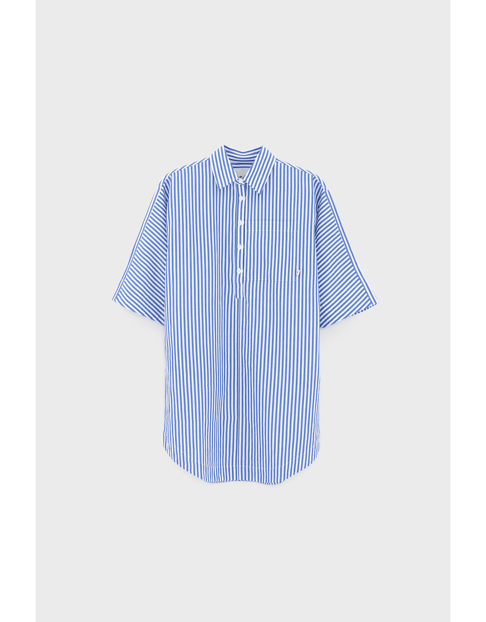 Bellerose blouse kleed Apoloh gestreept blauw