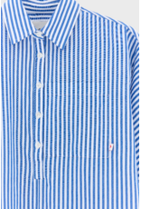 Bellerose blouse kleed Apoloh gestreept blauw