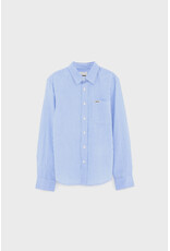 Bellerose hemd Ganix gestreept blauw wit