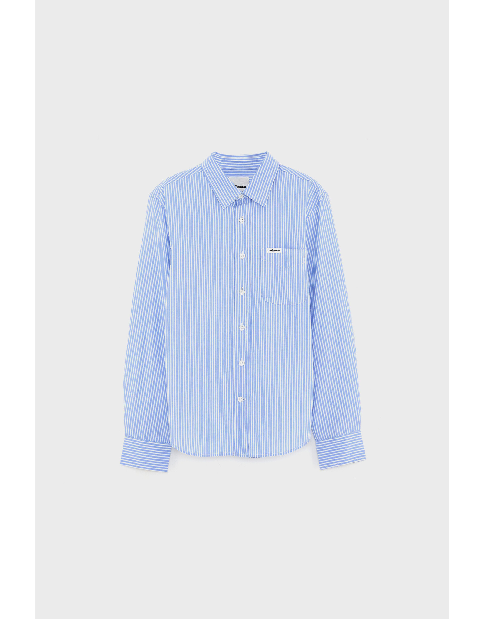 Bellerose hemd Ganix gestreept blauw wit