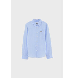 Bellerose hemd Ganix gestreept blauw wit