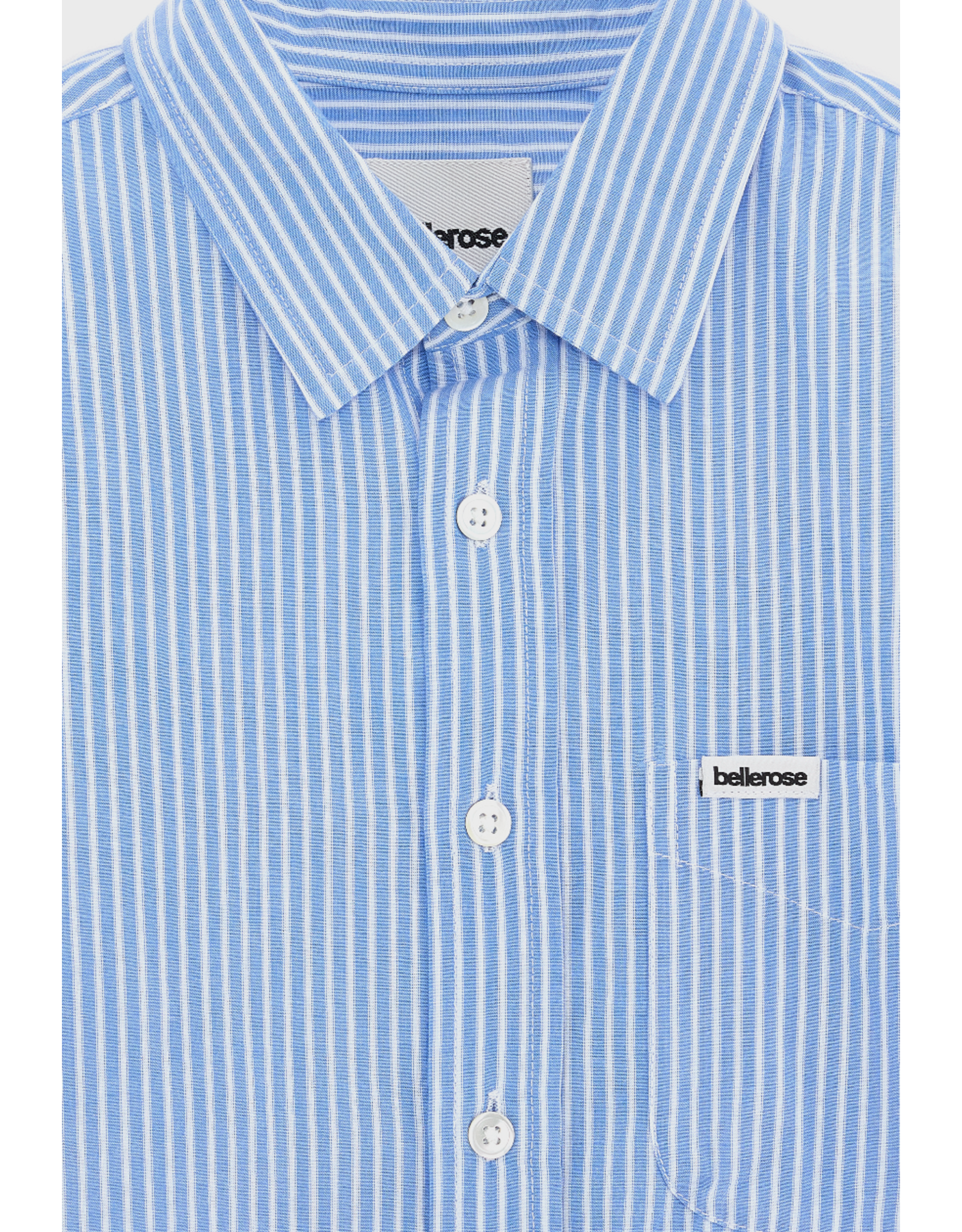 Bellerose hemd Ganix gestreept blauw wit