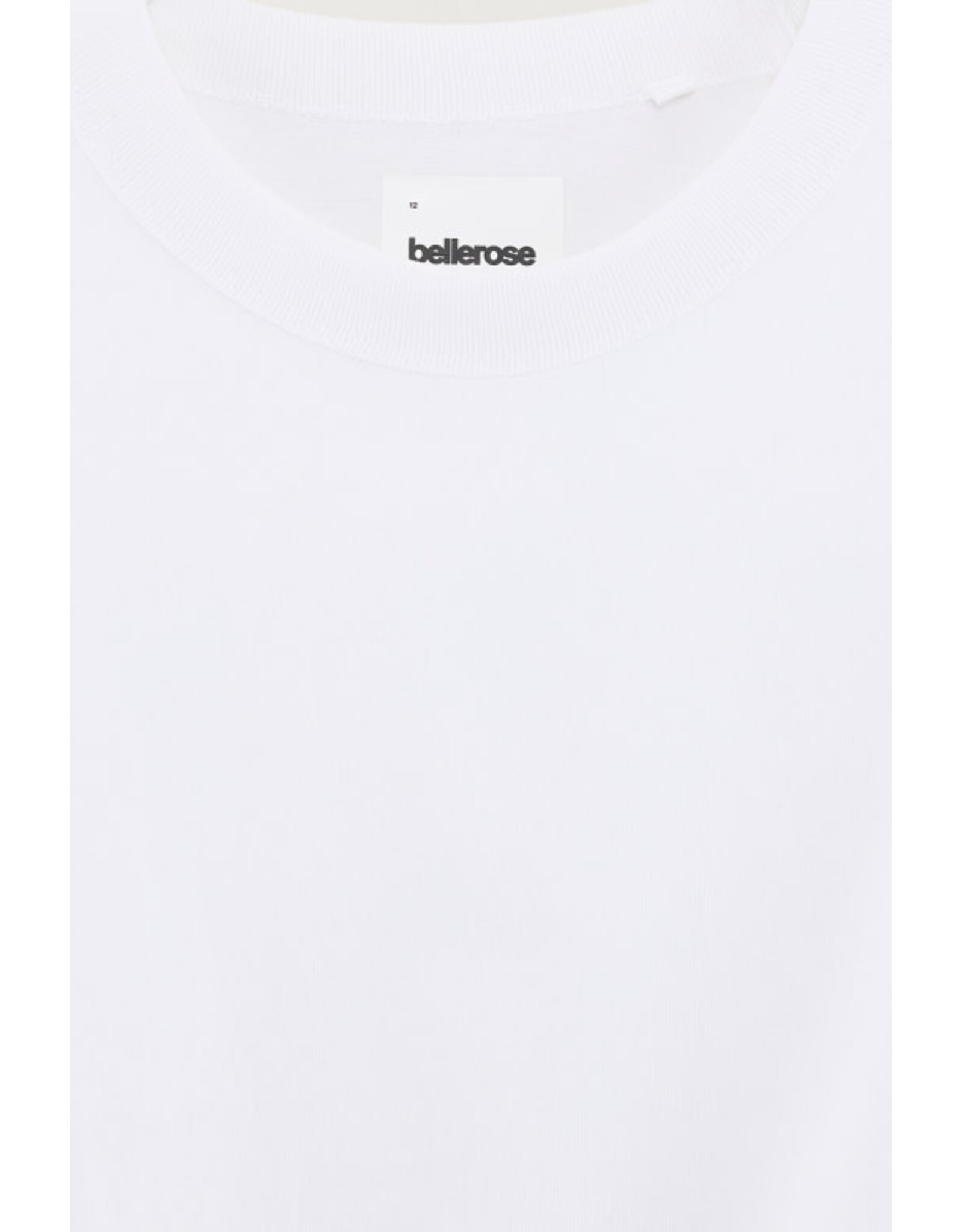 Bellerose T-shirt cropped Casel wit
