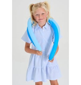 Blue Bay jurk Callie white blue