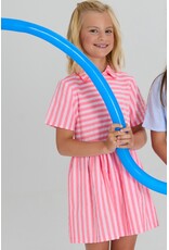 Blue Bay jurk Carmen pink