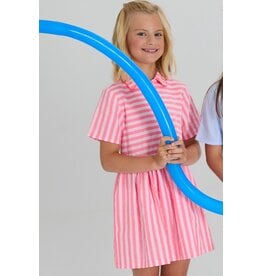 Blue Bay jurk Carmen pink