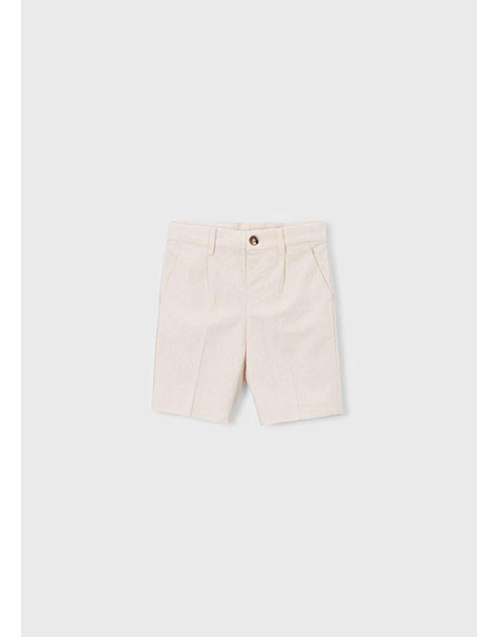Mayoral bermuda linnen beige