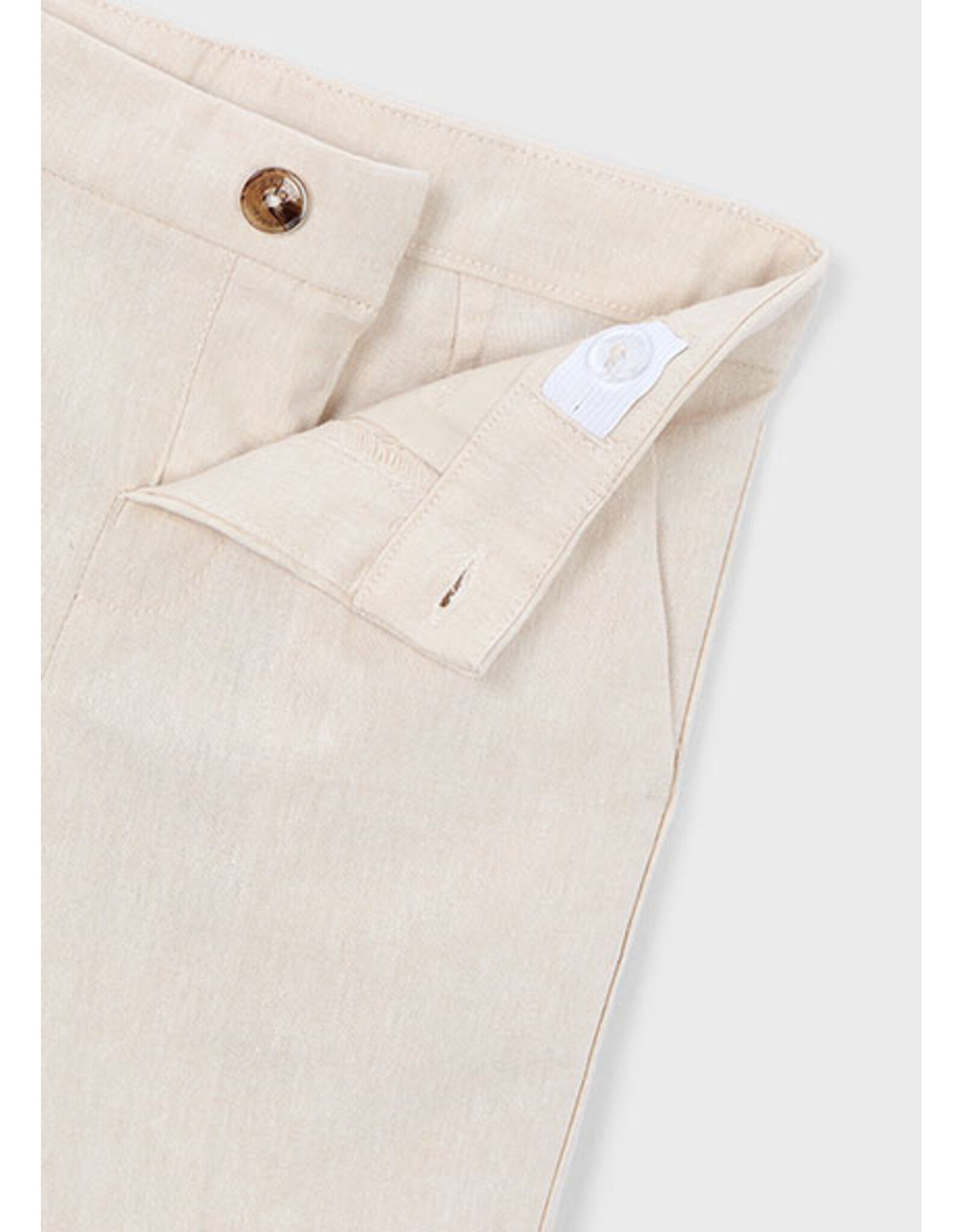 Mayoral bermuda linnen beige