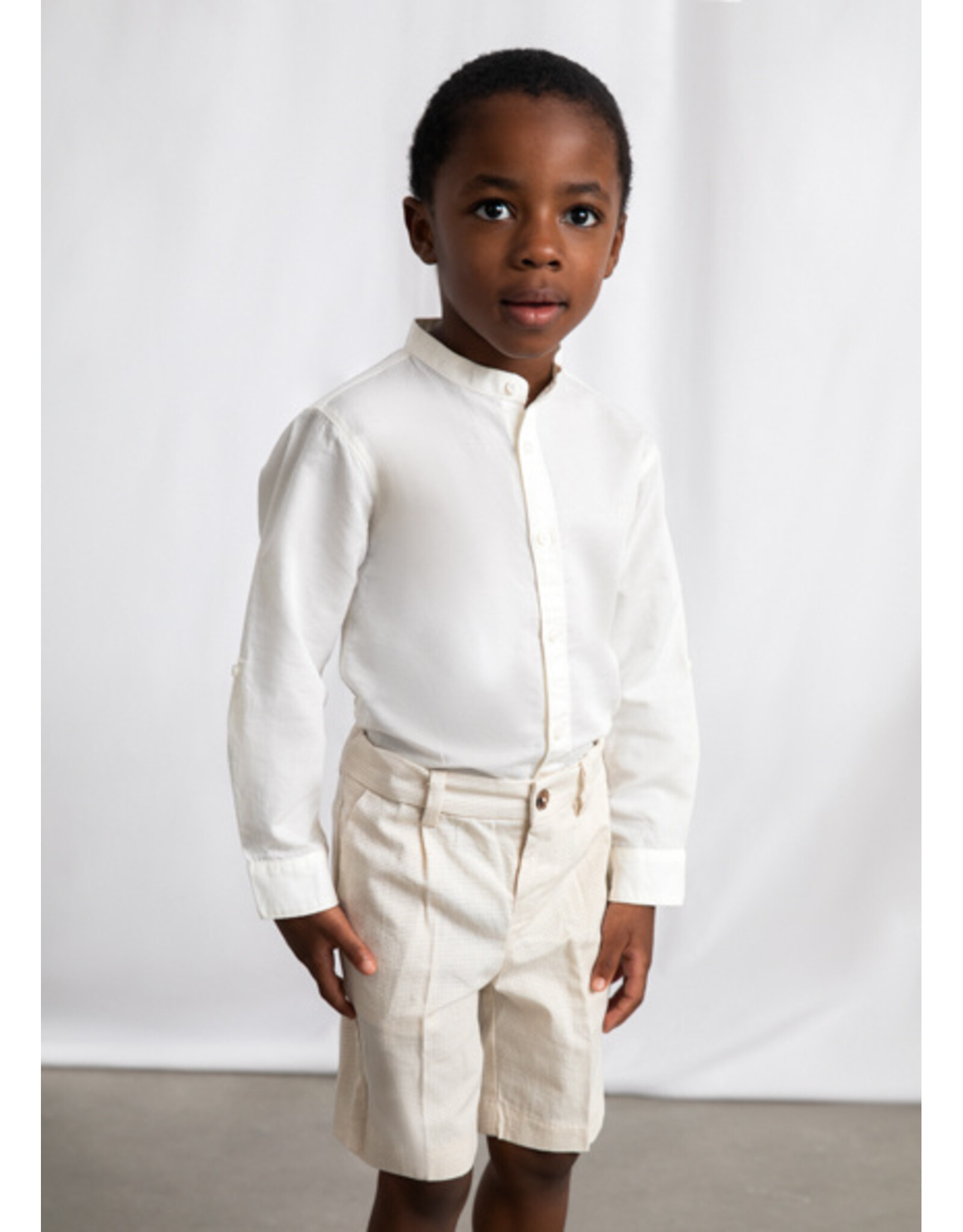 Mayoral bermuda beige ruit