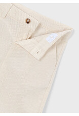 Mayoral bermuda beige ruit