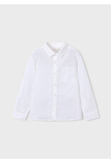 Mayoral hemd wit linnen