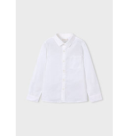 Mayoral hemd wit linnen