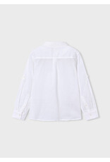 Mayoral hemd wit linnen