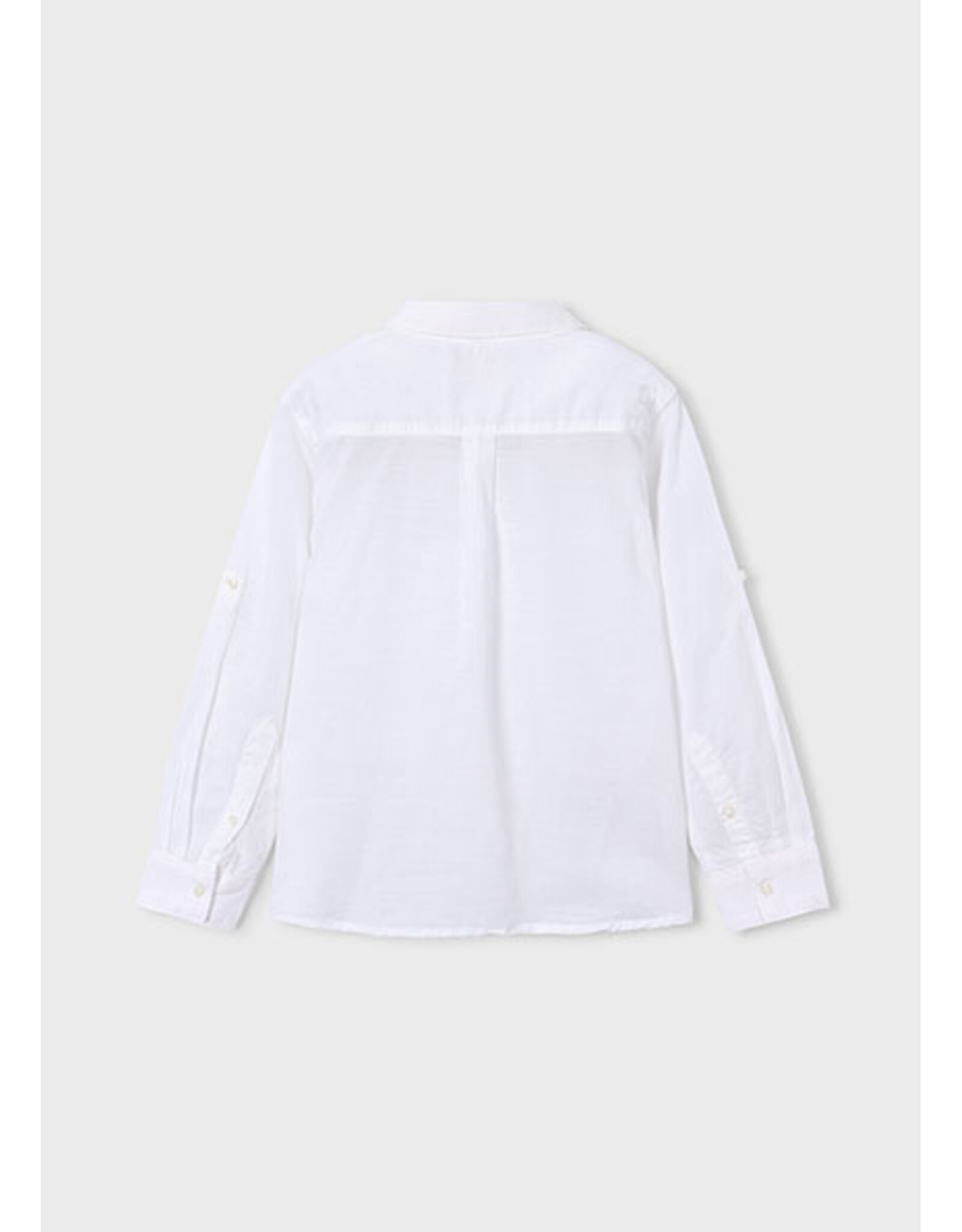 Mayoral hemd wit linnen