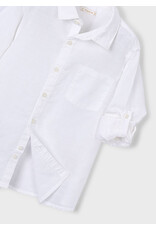 Mayoral hemd wit linnen