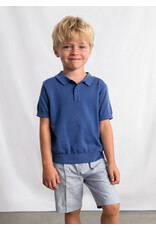 Mayoral bermuda linnen blauw gestreept