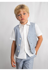 Mayoral spencer jasje blauw gestreept