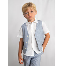 Mayoral spencer jasje blauw gestreept