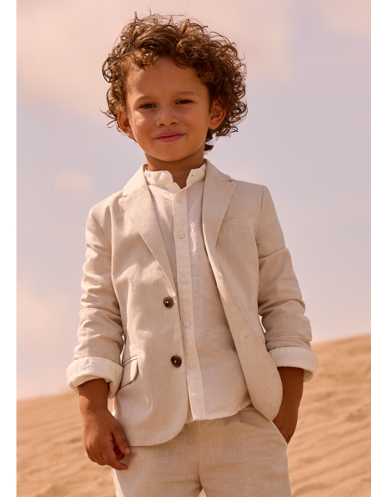 Mayoral blazer beige