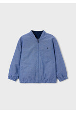 Mayoral bomber jas omkeerbaar blauw